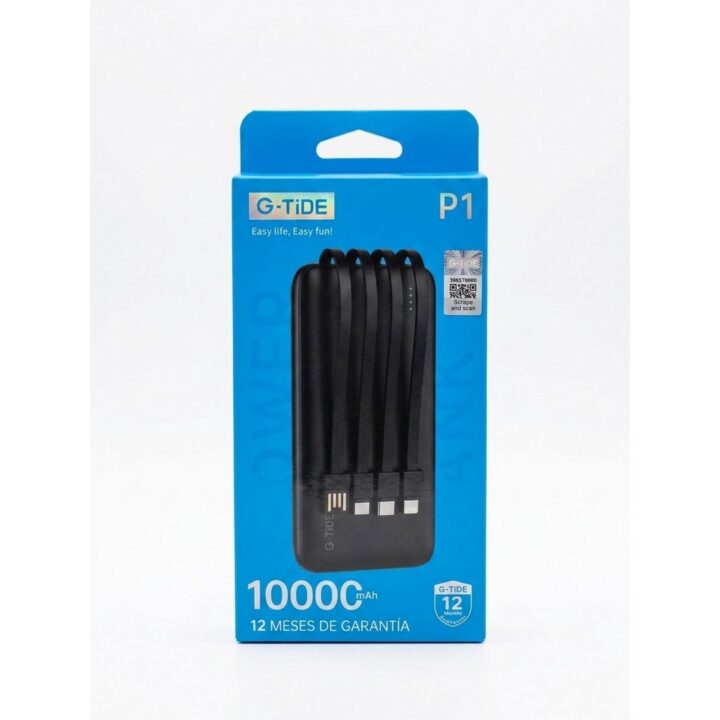 Cargador Portátil G-TiDE - 10,000 mAh